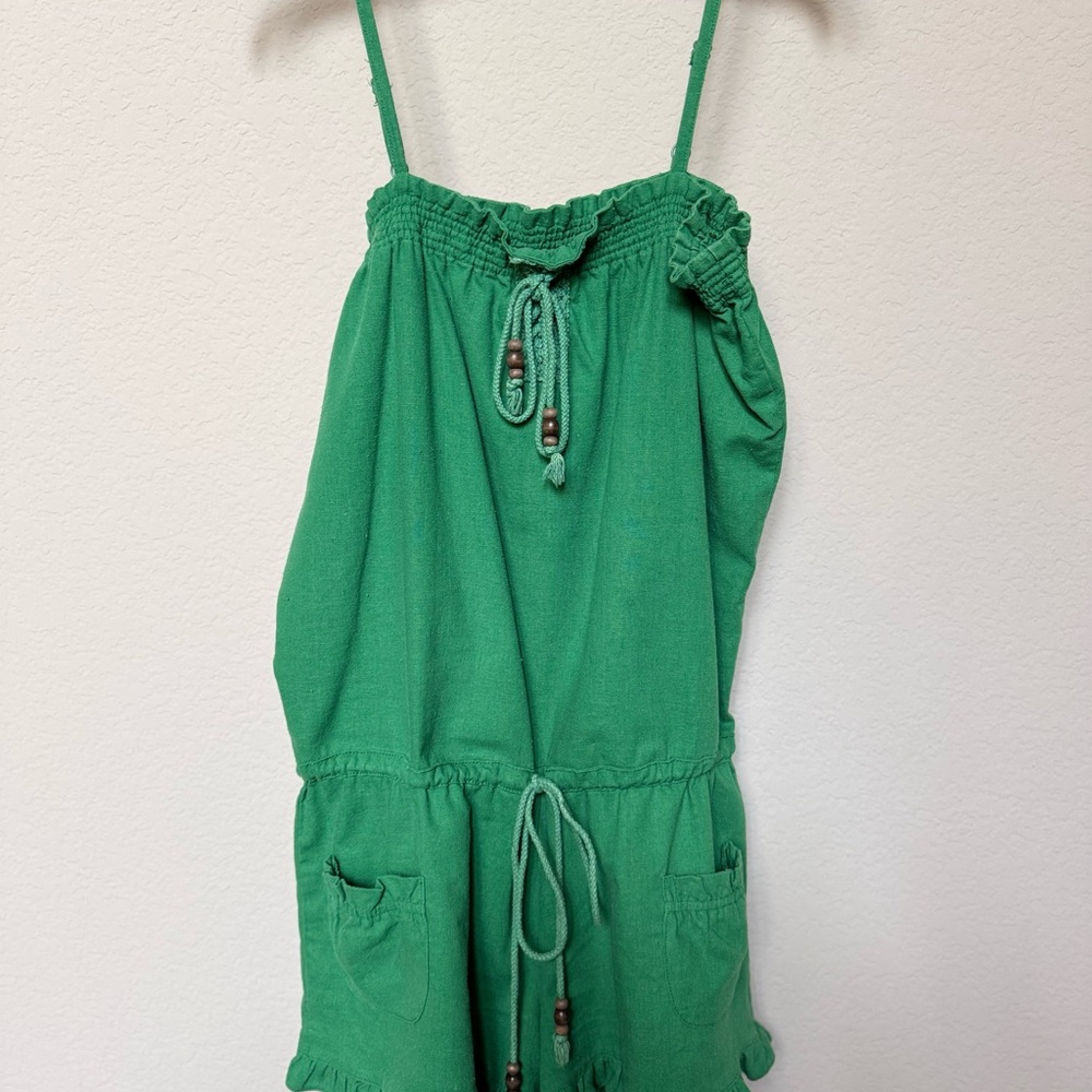 Hot & Delicious Green Romper